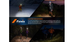 Fenix HM65R-T V2.0 - Lanternă frontală - 1600 Lumeni - 170 Metri - Dark Purple